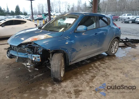 2012 Nissan Juke Sv from USA, damaged, VIN JN8AF5MV3CT108089